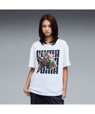 ユニセックス PUMA x モンスターハンターワイルズ 半袖 Tシャツ PUMA X MON HUNTER SS TEE 1