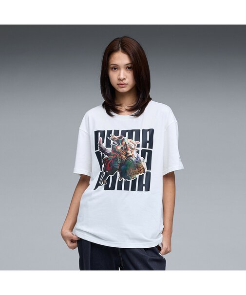 ユニセックス PUMA x モンスターハンターワイルズ 半袖 Tシャツ PUMA X MON HUNTER SS TEE 1