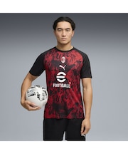 メンズ ACミラン プレマッチ 半袖 シャツ ACM Warm Up Jersey