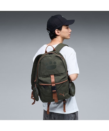 ユニセックス PUMA x モンスターハンターワイルズ アイルー バッグパック