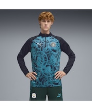 メンズ マンチェスターシティ FC 1/4 ジップトップ