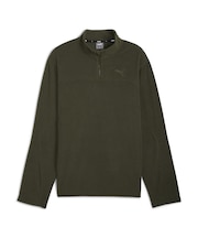 メンズ ランニング ウィンター テック ポーラー フリース クォータージップ ジャケット