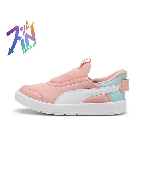 キッズ コートフレックス V3 イーズイン スニーカー 17-21cm Courtflex v3 SLIPTECH PS