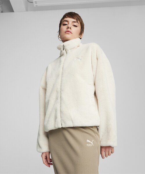 売*女様 プーマ　牛革　レーシングジャケット 売*女様 プーマ 牛革 レーシングジャケット - メルカリ