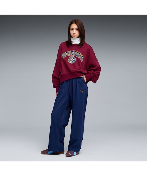 ウィメンズ ESS エレベテッド デニムライク パンツ