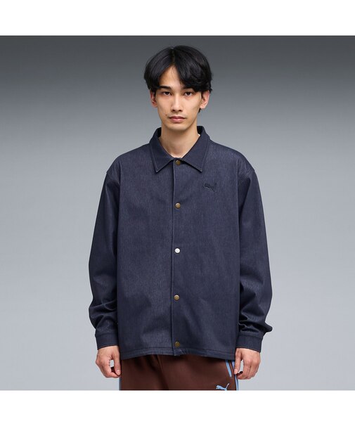 メンズ ESS エレベーテッド デニムライク ジャケット