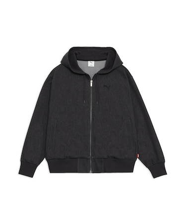 メンズ ESS エレベーテッド デニムライク フーディ