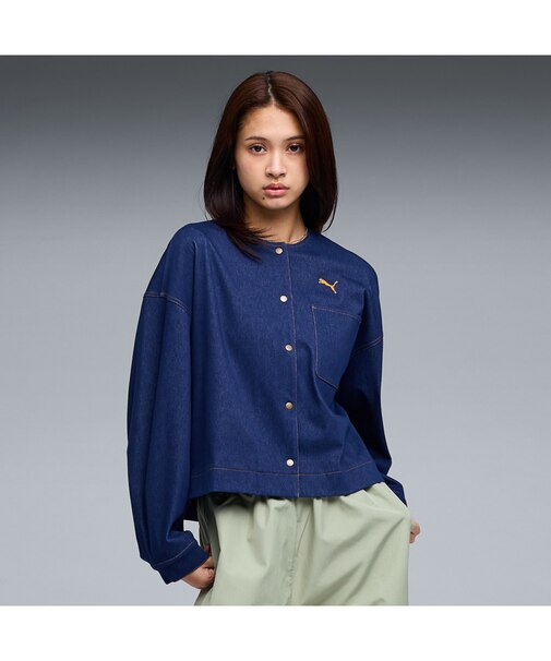 ウィメンズ エレベーテッド デニムライク ジャケット