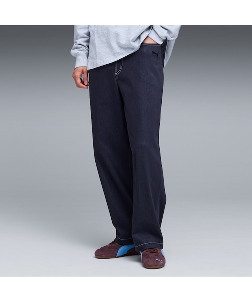 メンズ ESS エレベーテッド デニムライク パンツ