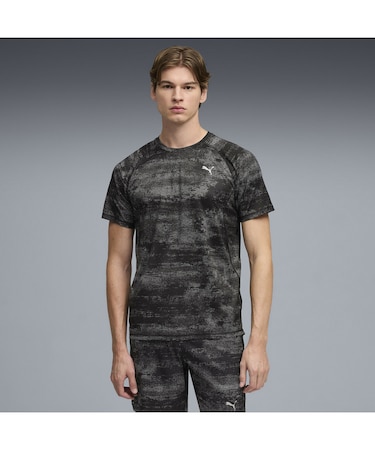 メンズ ランニング ヴェロシティ AOP 半袖 Tシャツ M Run Velocity AOP Tee