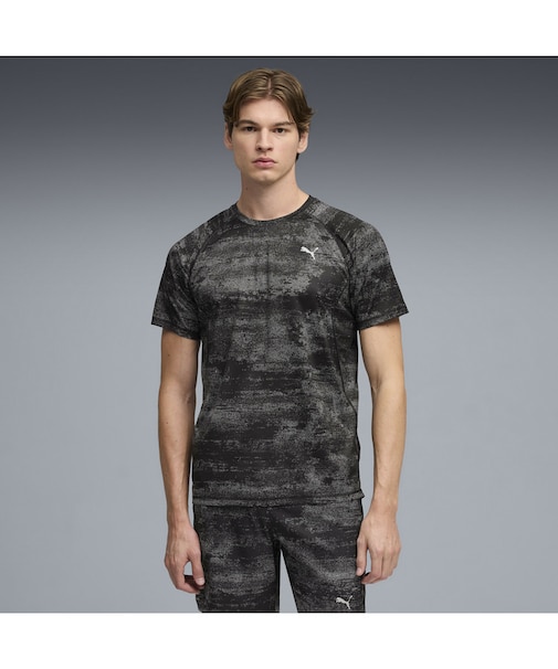 メンズ ランニング ヴェロシティ AOP 半袖 Tシャツ M Run Velocity AOP Tee