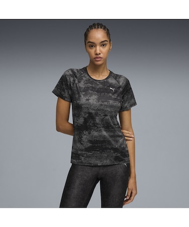 ウィメンズ ランニング ヴェロシティ AOP 半袖 Tシャツ W Run Velocity AOP Tee