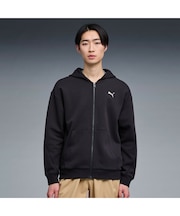 ユニセックス ジップ パーカー エンブロイダリー キャット ZIP PARKA EMBROIDERY CAT