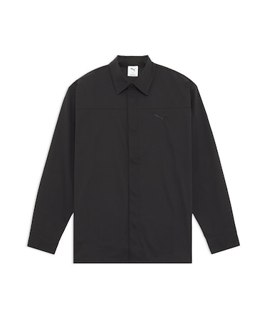 メンズ ESS エレベーテッド ウーブン 長袖 シャツ WOVEN SHIRT JACKET