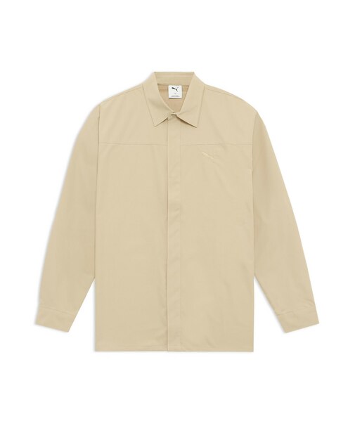 メンズ ESS エレベーテッド ウーブン 長袖 シャツ WOVEN SHIRT JACKET