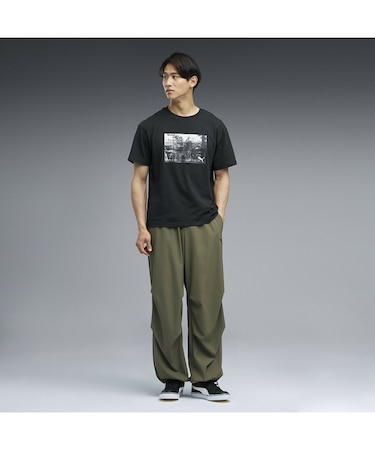 メンズ ESS エレベーテッド パラシュートパンツ PARACHUTE PANTS