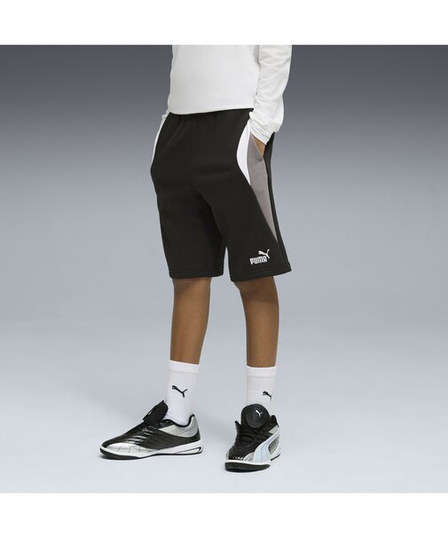 ボーイズ ESS ブロック ショートパンツ TR B 120-160cm ESS BLOCK Shorts
