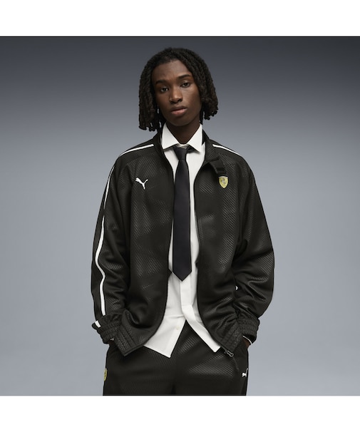 メンズ フェラーリ T7 オーバーサイズ トラックジャケット Ferrari T7 Oversized Jkt
