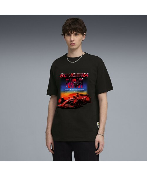 メンズ フェラーリ トライブス 半袖 Tシャツ Ferrari Tribes Tee