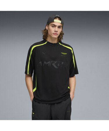 メンズ PUMA x アストン マーティン アラムコ F1 チーム ライフスタイル リラックス ジャージ 半袖 シャツ AMF1 Lifestyle Jerse
