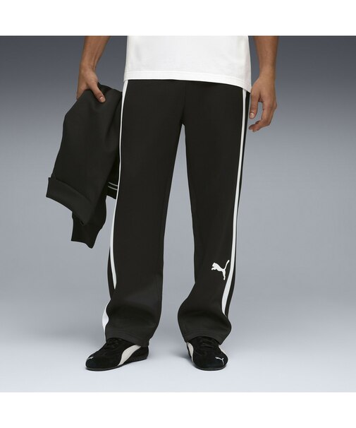 メンズ T7 リラックスド ビッグ キャット オープン トラックパンツ T7 Relaxed Track Pants