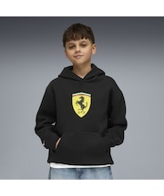 キッズ フェラーリ カラード シールド フーディ 128-164cm Ferrari Kids Color Shield HD