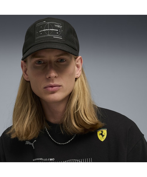 ユニセックス フェラーリ ライフスタイル トラッカー キャップ FERRARI