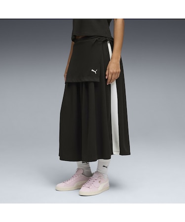 ウィメンズ T7 ミディ プリーツ スカート T7 Midi Pleated Skirt