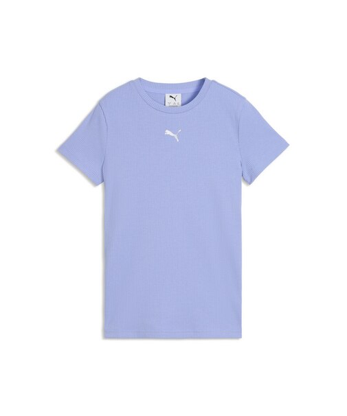 ガールズ ESS エレベーテッド リブ 半袖 Tシャツ 120-160cm ESS Rib Tee