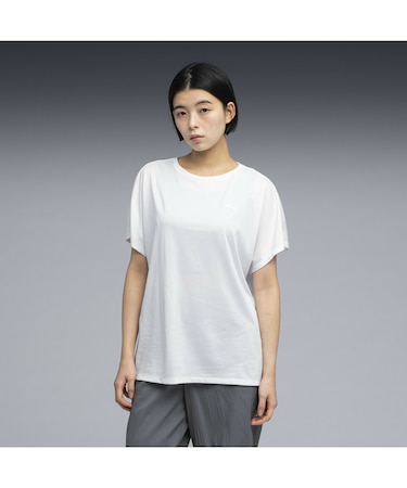 ウィメンズ トレーニング TAD ミッドサイズ ロゴ 半袖 Tシャツ TEE MID SIZE LOGO