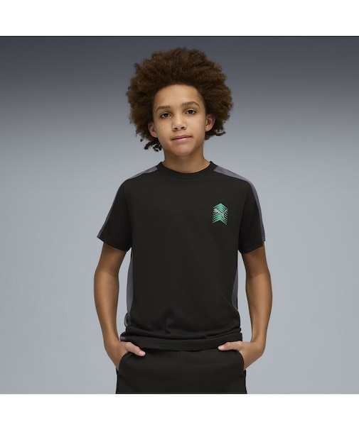 ボーイズ アクティブ スポーツ スモール グラフィック 半袖 Tシャツ B 120-160cm ACTIVE SPORTS Graphic Tee