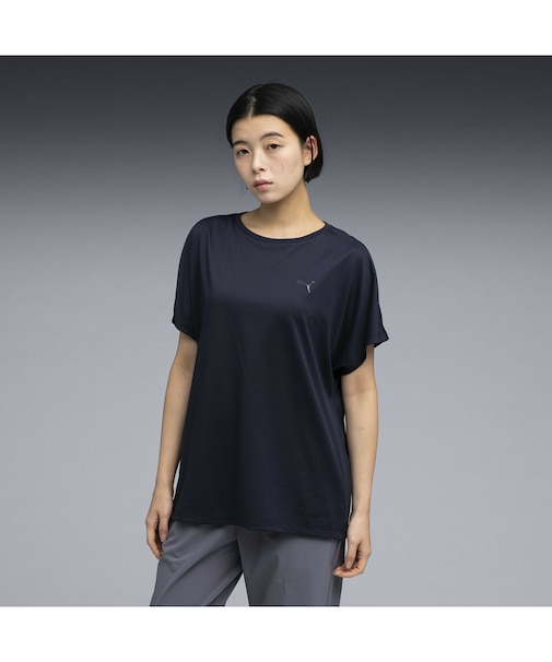 ウィメンズ トレーニング TAD ミッドサイズ ロゴ 半袖 Tシャツ TEE MID SIZE LOGO