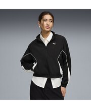 ウィメンズ プーマ スポーツ リラックスド ウーブン FZ ジャケット PUMA SPORT Relaxed Woven Ful