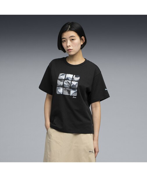 ウィメンズ ESS エレベーテッド MX 半袖 Tシャツ GRAPHICS MX SS FLOWER TEE