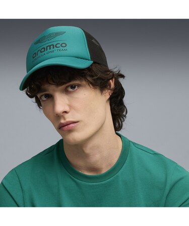 ユニセックス PUMA x アストン マーティン アラムコ F1 チーム トラッカー キャップ AMF1 Trucker Cap