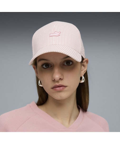 ユニセックス ESS NO1 ロゴ パッチ シアサッカー BBキャップ ESS NO. 1 LOGO PATCH BB Cap
