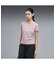 ウィメンズ DARE TO スリム ハーフジップ ラップ ニット グラフィック 半袖 Tシャツ DARE TO Slim Graphic Tee