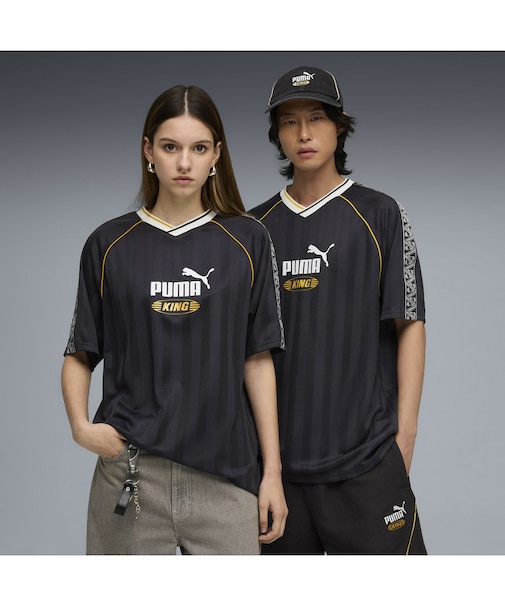 ユニセックス キング リラックスド フットボール 半袖 シャツ KING Relaxed Football Jersey