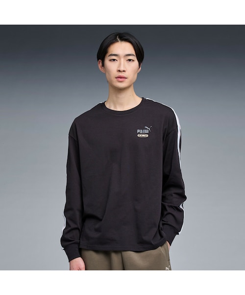 ユニセックス NEKO-san FP MX 長袖 Tシャツ NEKO SAN FP LS TEE