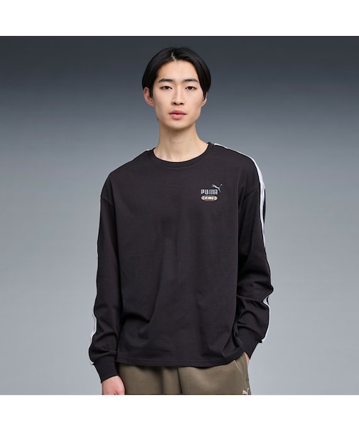 ユニセックス NEKO-san FP MX 長袖 Tシャツ NEKO SAN FP LS TEE