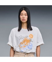 ユニセックス NEKO-san スケッチ グラフィック MX 半袖 Tシャツ NEKO SAN SKETCH GP SS TEE