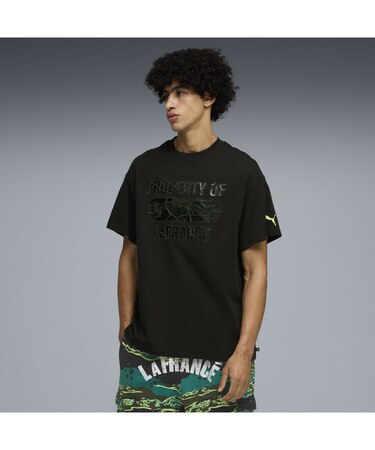 ユニセックス バスケットボール LA FRANCE サプライ 半袖 Tシャツ II LaFrance Supply Tee II