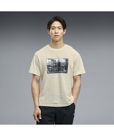 メンズ ESS エレベーテッド MX フープス 半袖 Tシャツ ESS ELEVATED MX HOOPS TEE