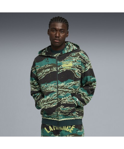 メンズ バスケットボール LA FRANCE サプライ フルジップ フーディ LF Supply Full Zip Hoodie