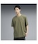 メンズ ESS エレベーテッド ウーブン クルーネック 半袖 Tシャツ SUMMER WOVEN SS Crew