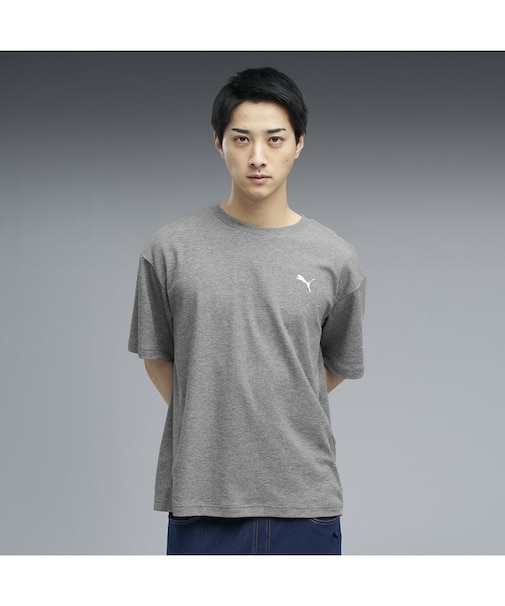 メンズ ESS エレベーテッド MX カモ バック プリント 半袖 Tシャツ SUMMER MX SS BK PT TEE