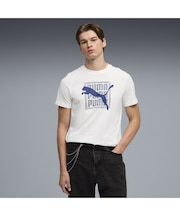 メンズ グラフィック プーマ ワーディング 半袖 Tシャツ GRAPHIC Tee