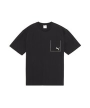 メンズ ESS エレベーテッド ウーブン ライク 半袖 Tシャツ SUMMER SS WOVEN LIKE TEE
