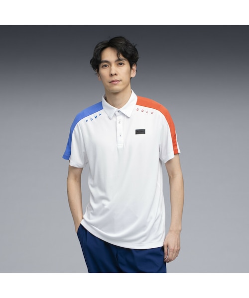 サーマルポロシャツS メンズ ゴルフ PB ジャガード 半袖 ポロシャツ JACQUARD POLO S/S