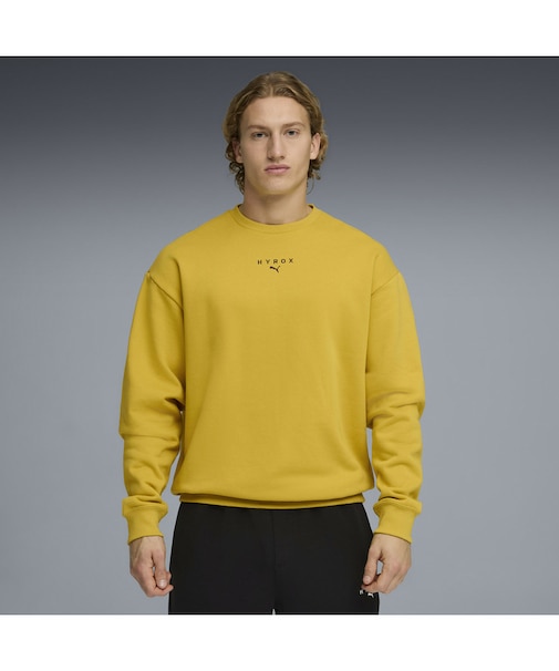 メンズ トレーニング PUMA x HYROX ヘビーウェイト クルーネック スウェット M HYROX HEAVYWEIGHT CREWNECK